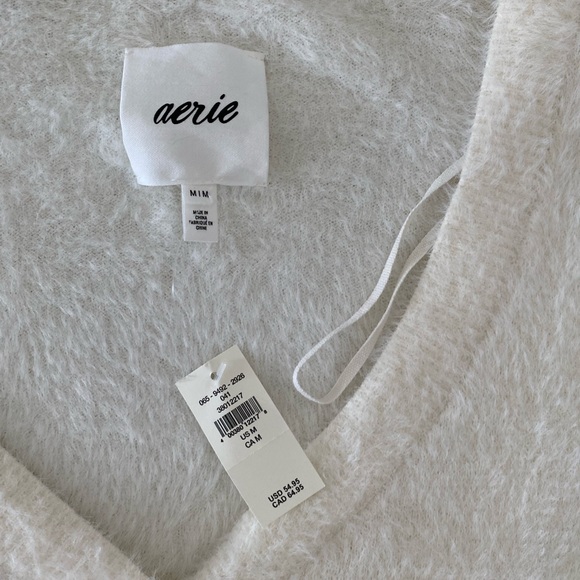 AERIE fuzzy cropped cardigan - Picture 4 of 4